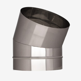 Schachtbogen 30° - Edelstahl Ø 450 mm