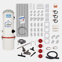 Komplett-Set: SMALL 2 - 4 Saugdosen 8 m Saugschlauch