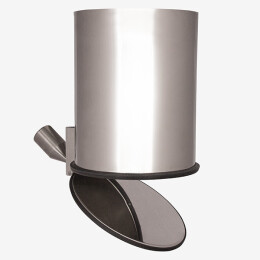 Automatik-Klappe - selbstschließend - aus Edelstahl, Ø 550 mm