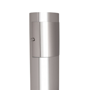 Freistehende Einwurfs&auml;ule FUSION (Endmodul)  - DN250 mm Edelstahl