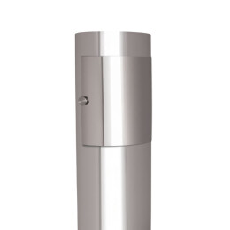 Freistehende Einwurfsäule FUSION (Endmodul)  - DN250 mm Edelstahl