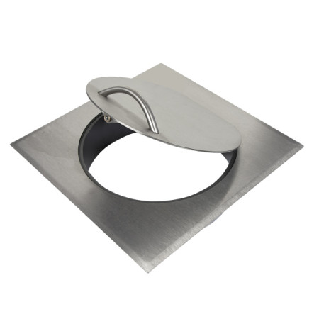 Einwurftr STYLO SQUARE (Edelstahl)  300 mm