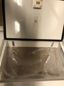 B-WARE: Einwurftür EXCELLENT (Weiß)