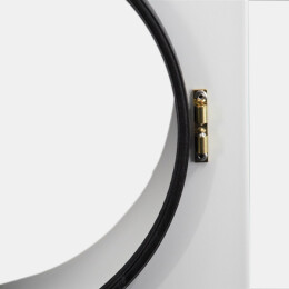 Einwurftür Easy-Line DN250 RAL9016 - Weiß