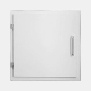 Einwurftür Easy-Line DN300 f. PVC-Rohr RAL9016 -...