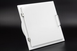 Einwurftür Easy-Line DN400 RAL9016 - Weiß