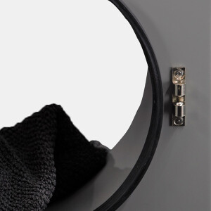 Einwurftür Easy-Line DN250 RAL7037 - Staubgrau