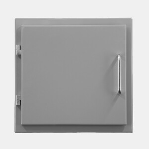 Einwurftür Easy-Line DN250 f. PVC-Rohr RAL7037 -...