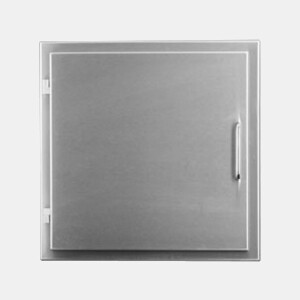 Einwurftür Easy-Line DN250 f. PVC-Rohr - Edelstahl