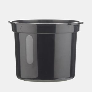 Staubbehälter schwarz für 495D