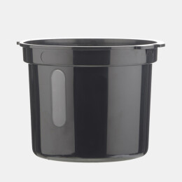 Staubbehälter schwarz für 495D