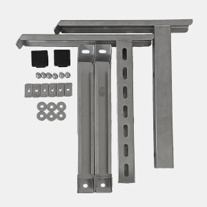 Wandst&uuml;tze f&uuml;r Schachtauflager (Edelstahl) 750mm