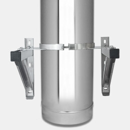 Wandstütze für Schachtauflager (Edelstahl) 750mm
