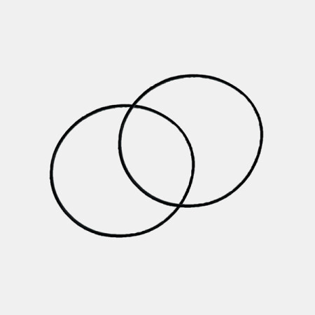 O-Ring-Dichtung für Einschubstutzen für 450D und 495D