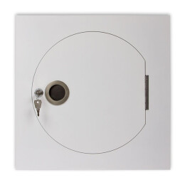 B-Ware: Einwurftür SUPERIOR SQUARE S (weiß)