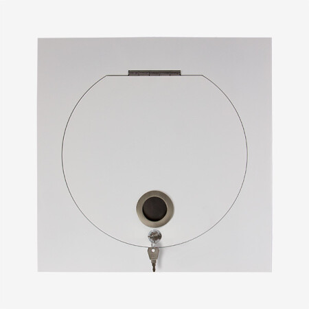 B-Ware: Einwurftür  SUPERIOR SQUARE S (weiß)