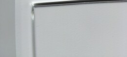 B-WARE: Einwurftür QUATTRO PUSH SLIM S (Weiß)