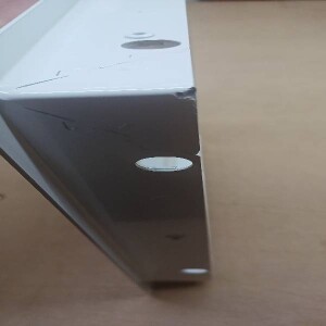 B-Ware: Einwurft&uuml;r QUATTRO PUSH SLIM (Wei&szlig;)