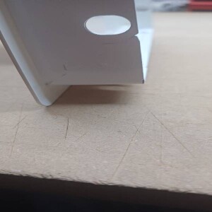 B-Ware: Einwurft&uuml;r QUATTRO PUSH SLIM (Wei&szlig;)
